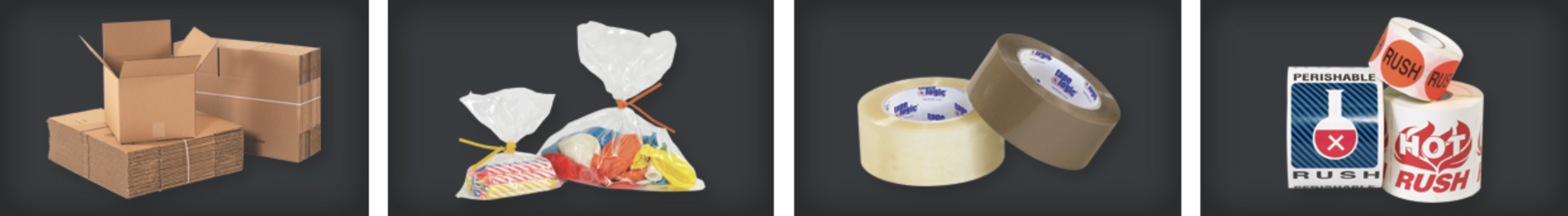stock packaging products